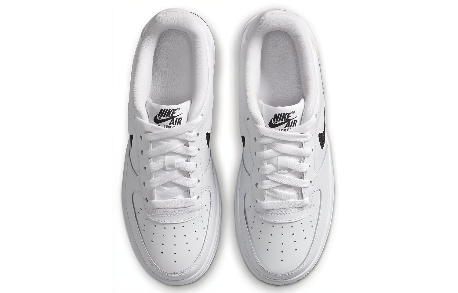 Shop (JR) Nike Air Force 1 '07 GS 'Putih Hitam' DB2616-100