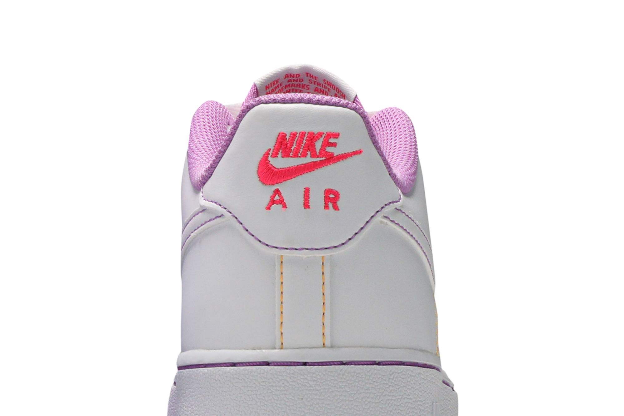 air force 1 gs white fuchsia glow