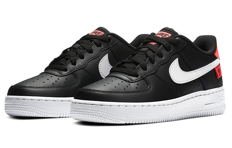 Lookbook Nike Air Force 1 Low WW 低筒 板鞋 GS 黑白紅