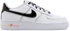 Buy 耐吉 Air Force 1 Low Fresh 漸變 低幫 板鞋 GS 白黑