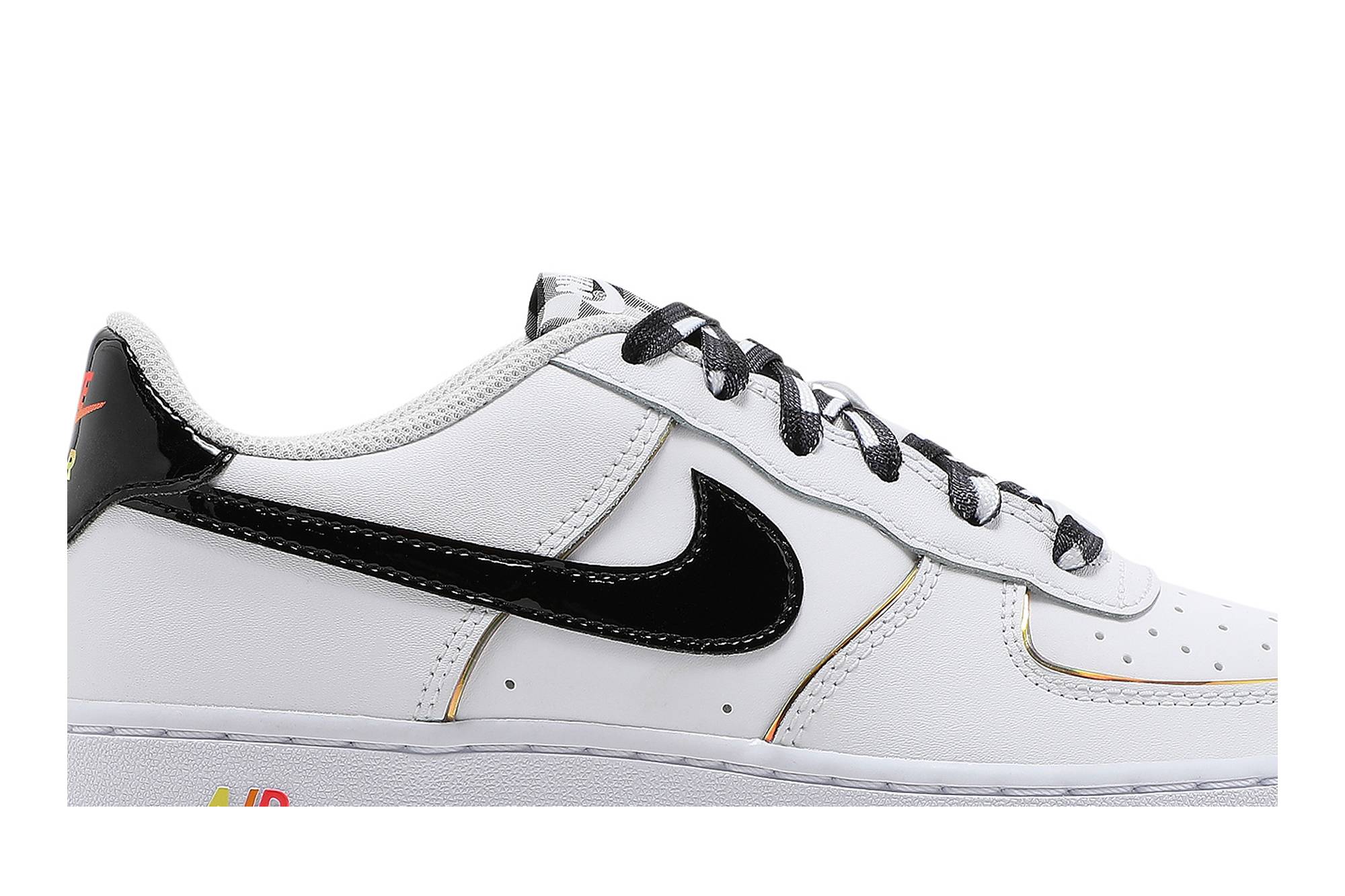 Order 耐吉 Air Force 1 Low Fresh 漸變 低幫 板鞋 GS 白黑