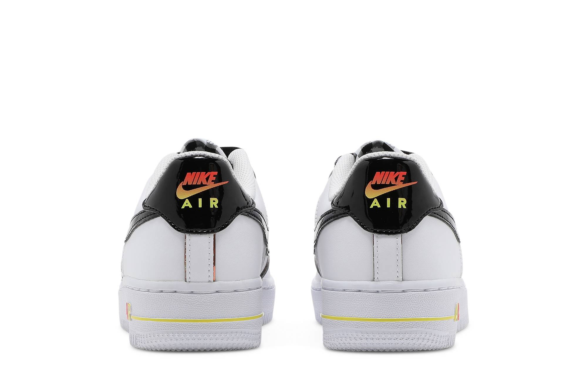 Details for 耐吉 Air Force 1 Low Fresh 漸變 低幫 板鞋 GS 白黑