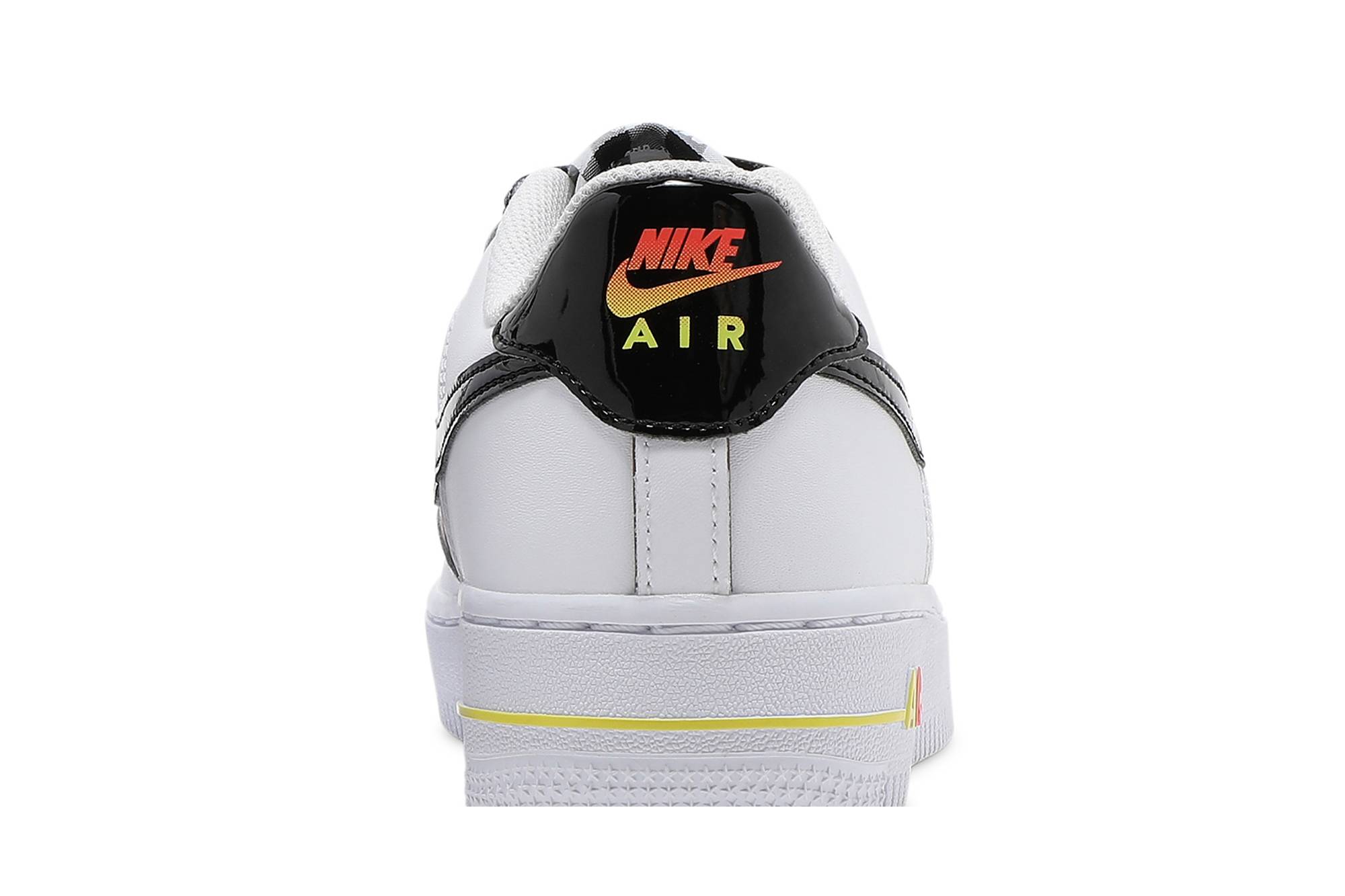 Sizing 耐吉 Air Force 1 Low Fresh 漸變 低幫 板鞋 GS 白黑