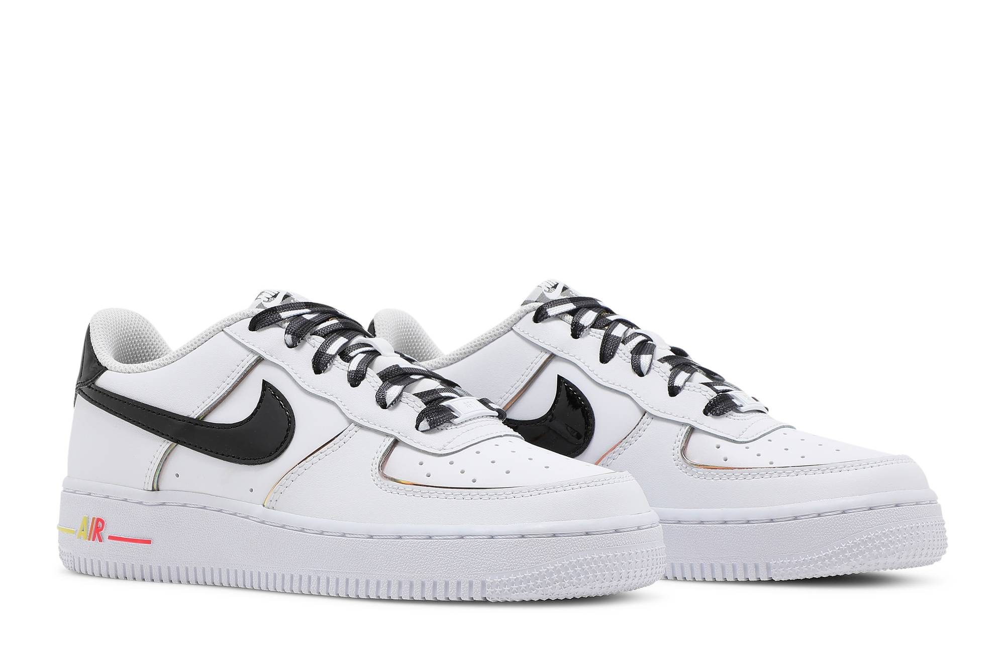 Cheap 耐吉 Air Force 1 Low Fresh 漸變 低幫 板鞋 GS 白黑