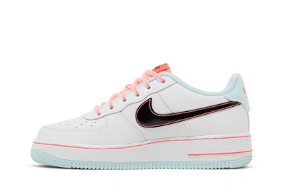 (Youth) Nike Air Force 1 '07 LV8 GS 'White Atomic Pink' DD7709-100