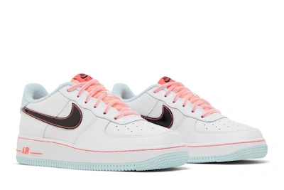 (Youth) Nike Air Force 1 '07 LV8 GS 'White Atomic Pink' DD7709-100