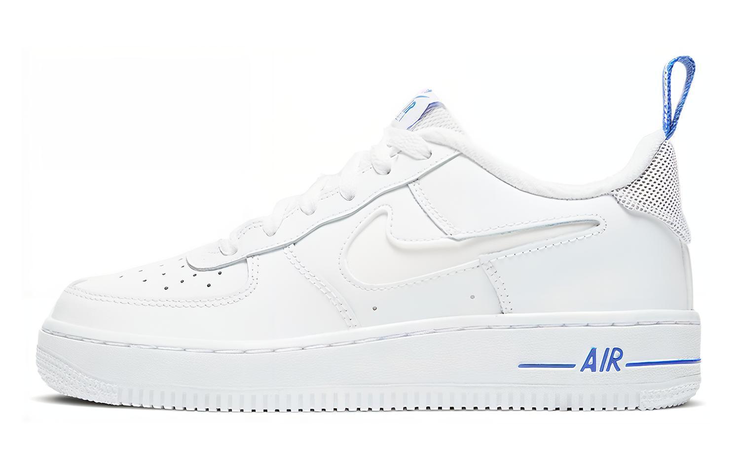 (Youth) Nike Air Force 1 '07 LV8 GS 'White Racer Blue' DD3227-100