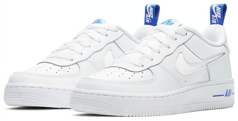 (JR) Nike Air Force 1 '07 LV8 GS 'Blanco Racer Azul' DD3227-100 Lookbook (JR) Nike Air Force 1 '07 LV8 GS 'Blanco Racer Azul' DD3227-100