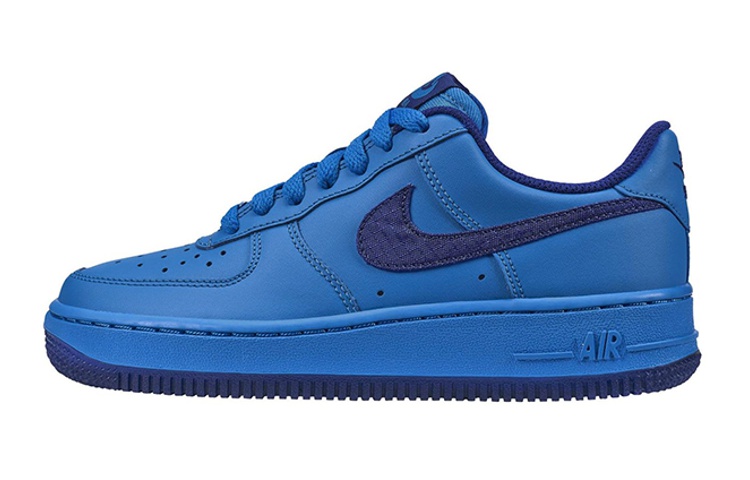 Buy 耐吉Air Force 1 低筒 淺藍色 板鞋 GS