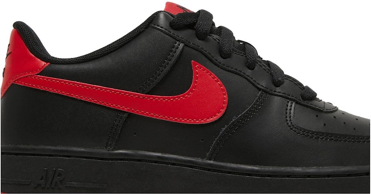 (JR) Nike Air Force 1 'Bred' Pria/Hitam Merah DH9812-001 Order (JR) Nike Air Force 1 'Bred' Pria/Hitam Merah DH9812-001