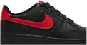 Order (JR) Nike Air Force 1 'Bred' Pria/Hitam Merah DH9812-001