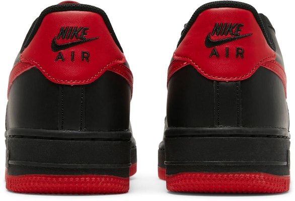 (JR) Nike Air Force 1 'Bred' Pria/Hitam Merah DH9812-001 Details for (JR) Nike Air Force 1 'Bred' Pria/Hitam Merah DH9812-001