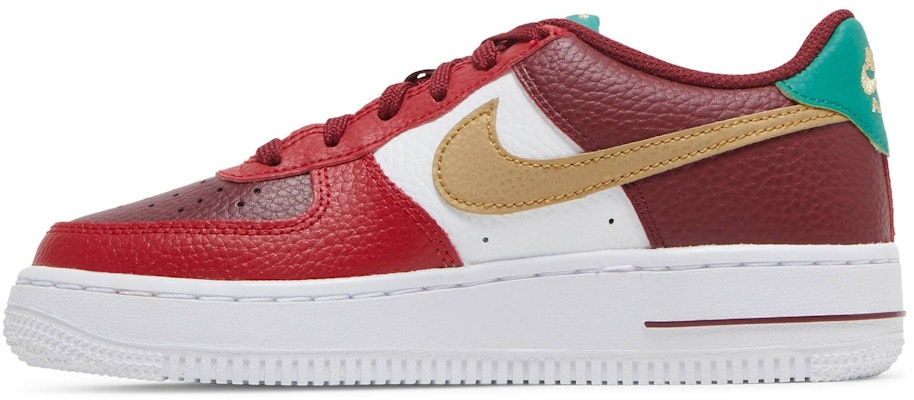 (Youth) Nike Air Force 1 'Christmas' DQ4709-600 Lookbook (Youth) Nike Air Force 1 'Christmas' DQ4709-600