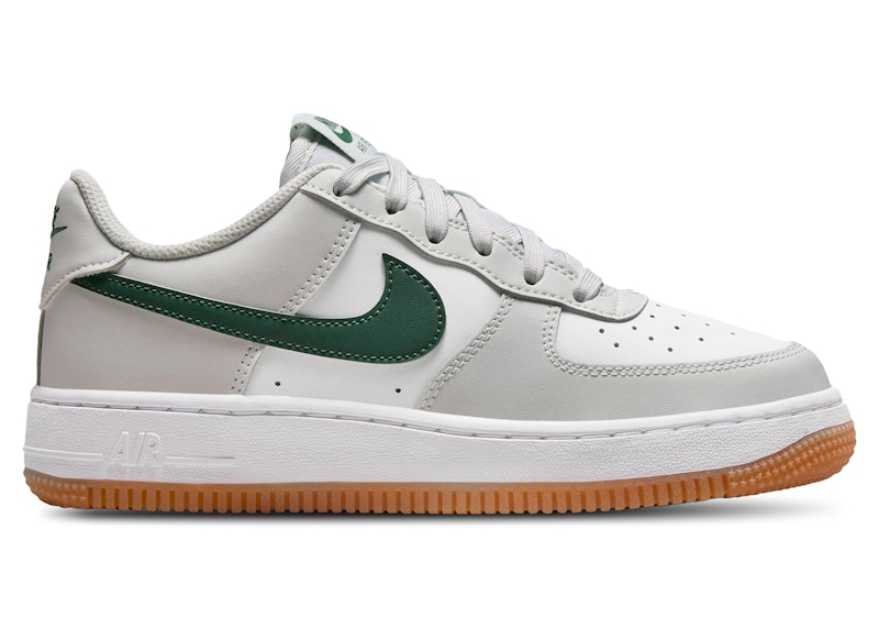 Buy (JR) Nike Air Force 1 Low Photon Dust Fir Gum Marrón Medio Blanco CT3839-007