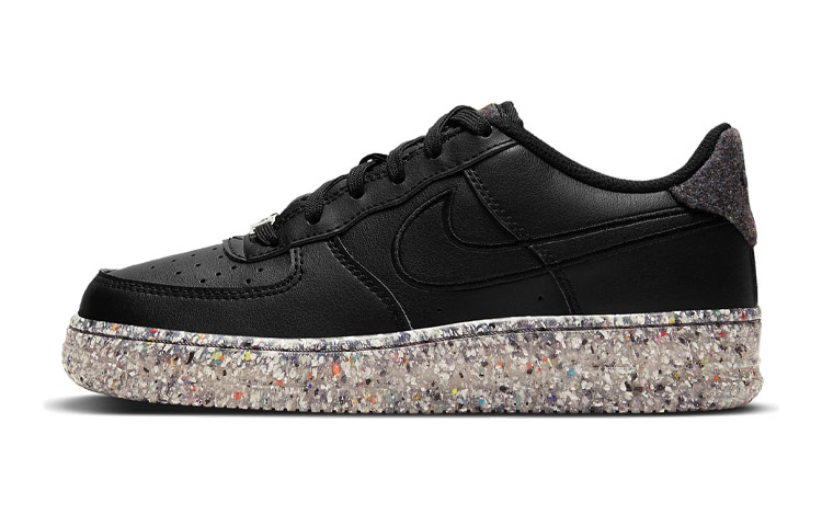 Buy (JR) Nike Air Force 1 'Pek Recycled Wool - Hitam' DB2813-001