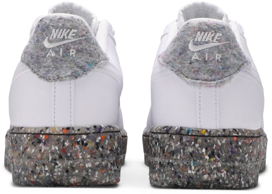 (JR) Nike Air Force 1 'Recycled Wool Pack - Putih' DB2813-100 Details for (JR) Nike Air Force 1 'Recycled Wool Pack - Putih' DB2813-100