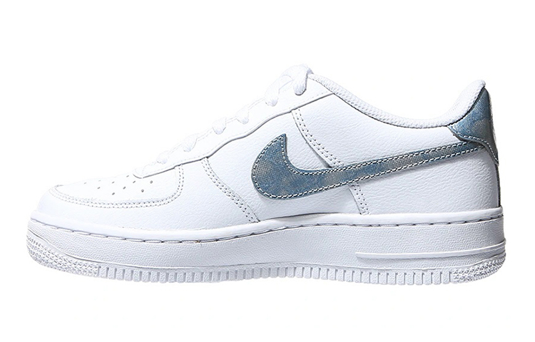 Buy Nike Air Force 1 Low 白藍色運動鞋 低幫 GS
