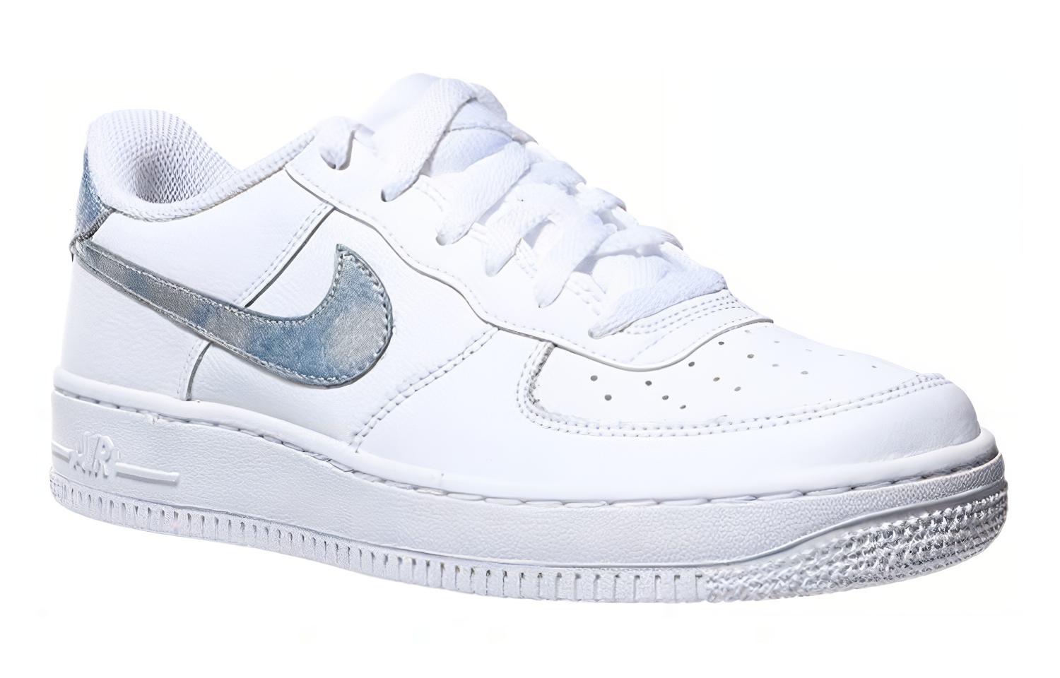 Lookbook Nike Air Force 1 Low 白藍色運動鞋 低幫 GS
