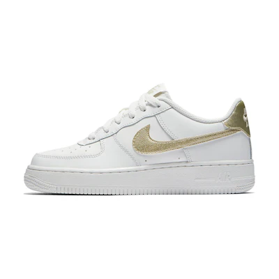 (Youth) Nike Air Force 1 'Summit White Gold'