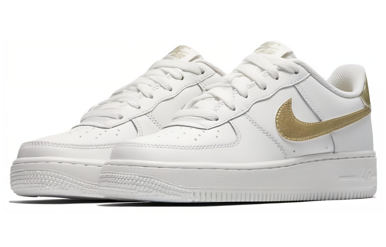 Lookbook (JR) ナイキ エアフォース1 'サミットホワイト/ゴールド' 314219-127