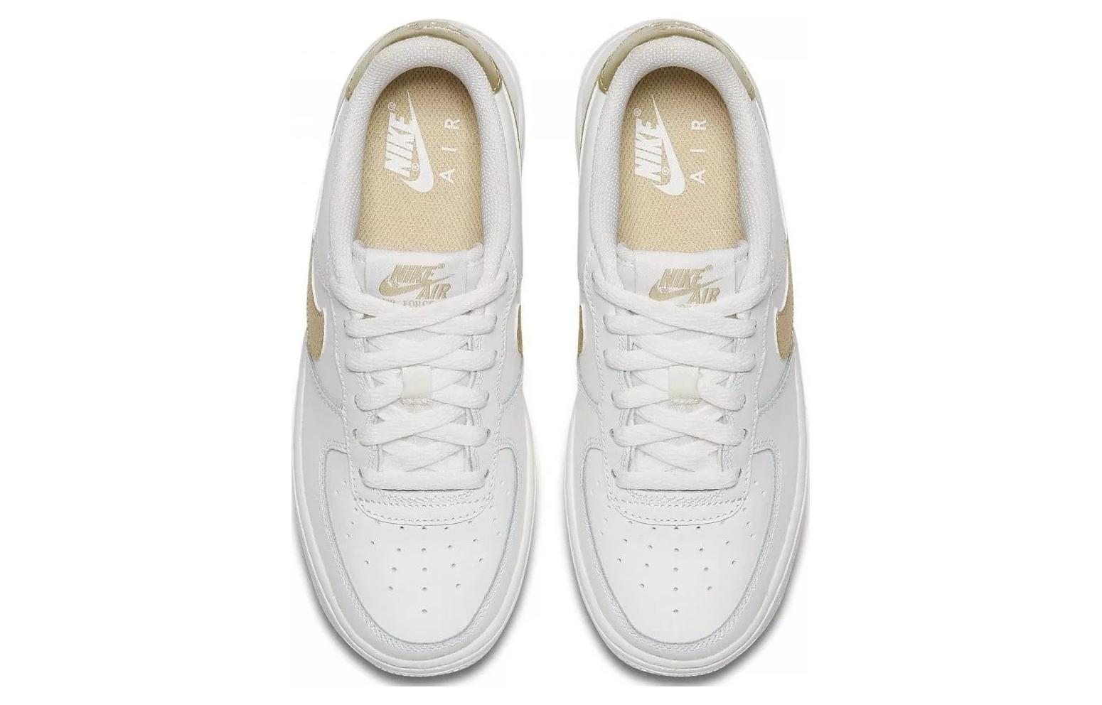 Shop (JR) ナイキ エアフォース1 'サミットホワイト/ゴールド' 314219-127