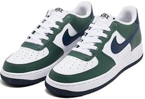 耐吉Air Force 1 GS 防滑減震 低幫 板鞋 女款 白綠 Order 耐吉Air Force 1 GS 防滑減震 低幫 板鞋 女款 白綠