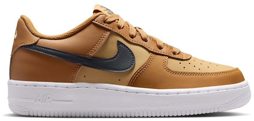 (Youth) Nike Air Force 1 'Wheat Anthracite' CT3839-700 Buy (Youth) Nike Air Force 1 'Wheat Anthracite' CT3839-700