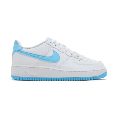 (Youth) Nike Air Force 1 'White Aquarius Blue'