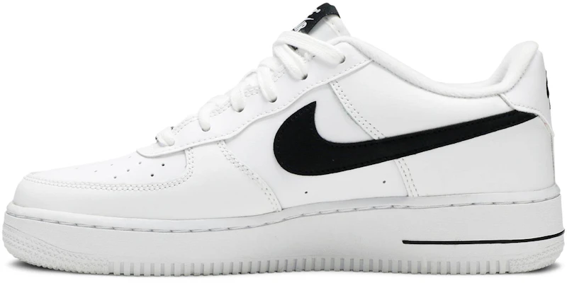 Nike Air Force 1 低筒 小權志龍 板鞋 GS 白黑 Lookbook Nike Air Force 1 低筒 小權志龍 板鞋 GS 白黑