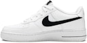 Lookbook (JR) Nike Air Force 1 'Putih Hitam' CT7724-100
