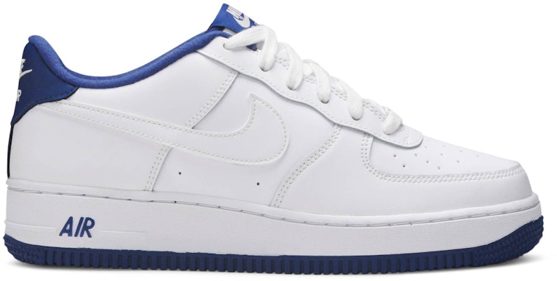 (Youth) Nike Air Force 1 'White Deep Royal Blue' CD6915-102 Buy (Youth) Nike Air Force 1 'White Deep Royal Blue' CD6915-102