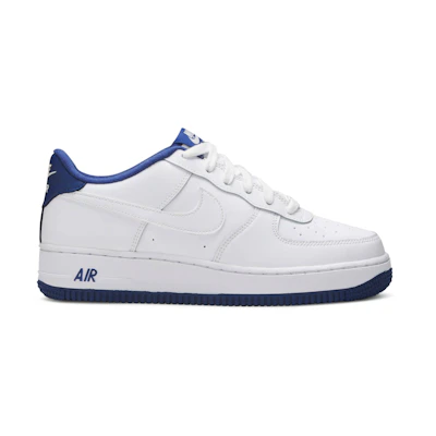 (Youth) Nike Air Force 1 'White Deep Royal Blue'