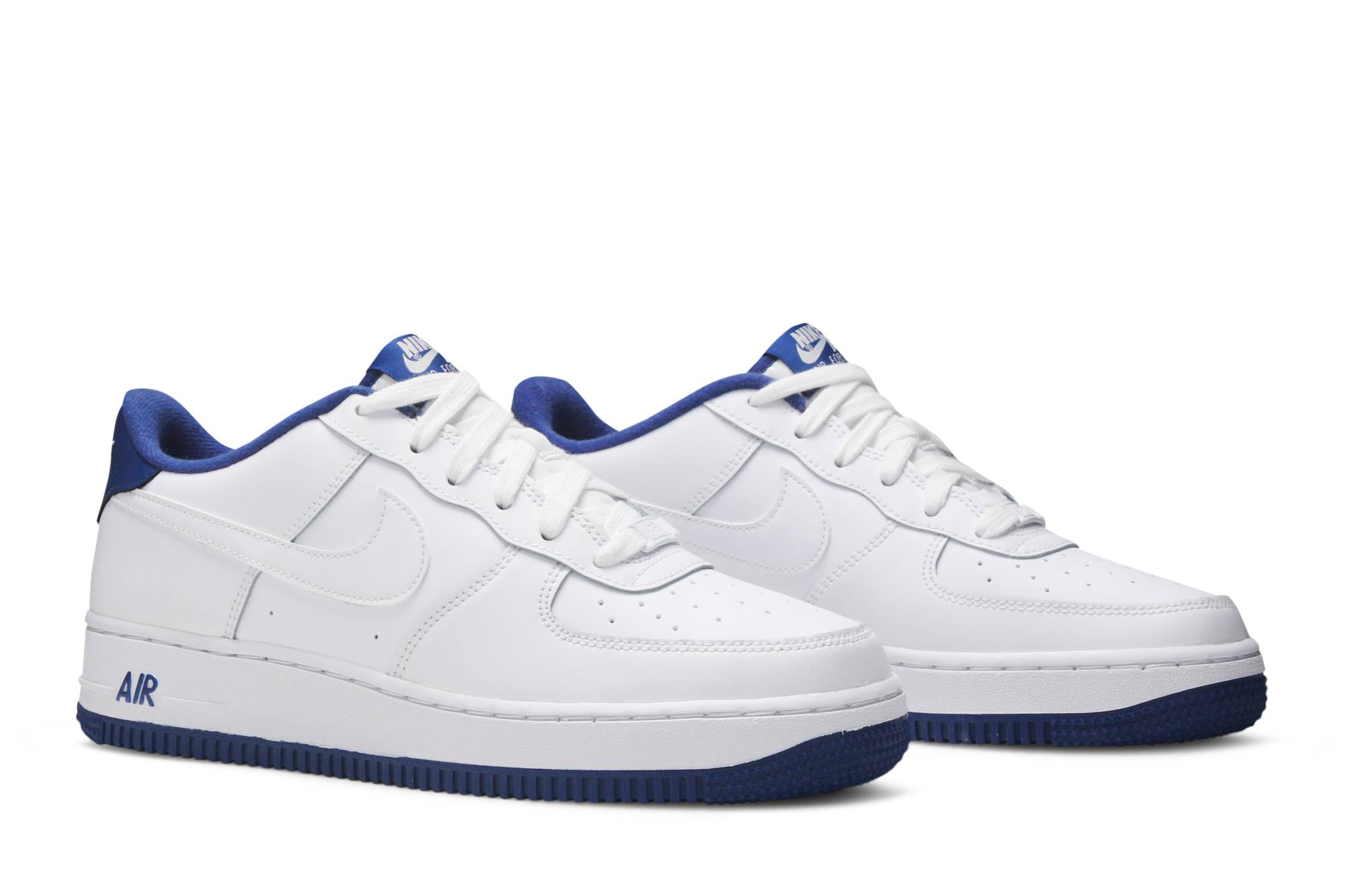 Cheap (JR) ナイキ エアフォース1 '白/ディープロイヤルブルー' CD6915-102