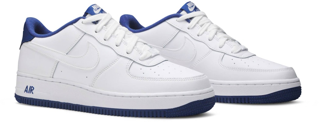 (Youth) Nike Air Force 1 'White Deep Royal Blue' CD6915-102 Cheap (Youth) Nike Air Force 1 'White Deep Royal Blue' CD6915-102