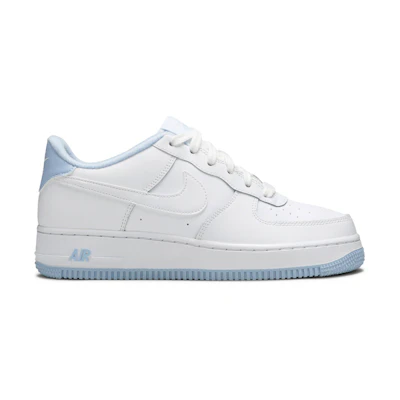 (Youth) Nike Air Force 1 'White Hydrogen Blue'