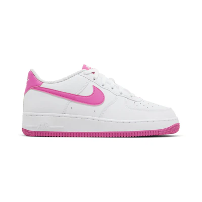 (Youth) Nike Air Force 1 'White Laser Fuchsia'