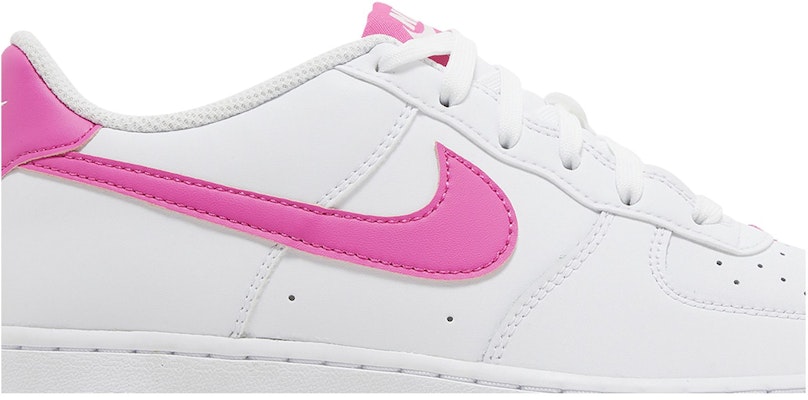 (Youth) Nike Air Force 1 'White Laser Fuchsia' FV5948-102 Order (Youth) Nike Air Force 1 'White Laser Fuchsia' FV5948-102