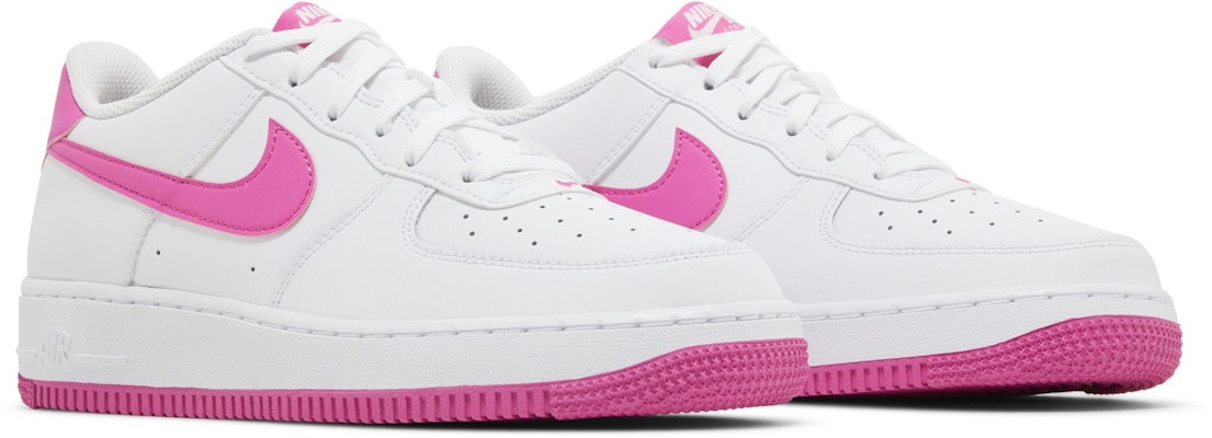 (Youth) Nike Air Force 1 'White Laser Fuchsia' FV5948-102 Cheap (Youth) Nike Air Force 1 'White Laser Fuchsia' FV5948-102