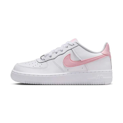 (Youth) Nike Air Force 1 'White Medium Soft Pink'