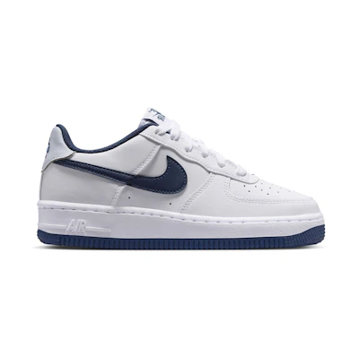 (Youth) Nike Air Force 1 'White Midnight Navy'