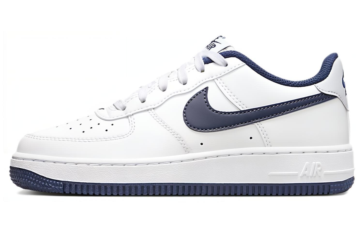 Buy Nike Air Force 1 低筒 輕巧透氣 板鞋 GS 白藍