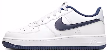 (Youth) Nike Air Force 1 'White Midnight Navy' FV5948-104 (Youth) Nike Air Force 1 'White Midnight Navy' FV5948-104
