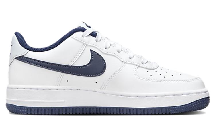 Order Nike Air Force 1 低筒 輕巧透氣 板鞋 GS 白藍