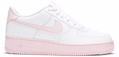 (Youth) Nike Air Force 1 'White Pink Foam' CV7663-100
