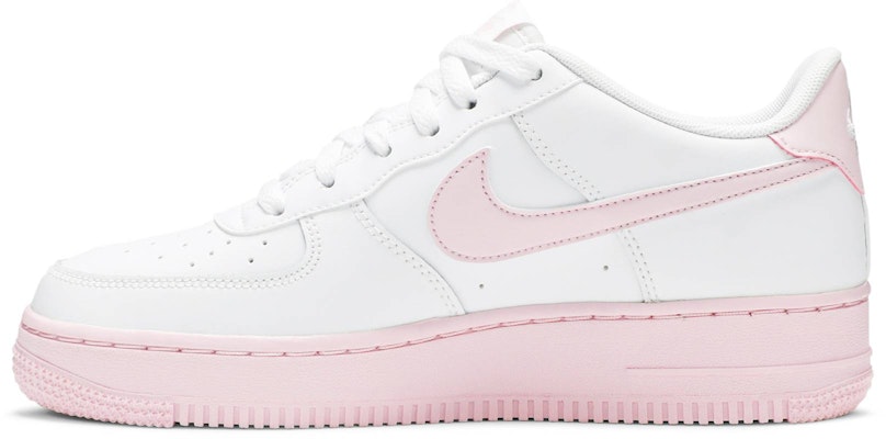 (Youth) Nike Air Force 1 'White Pink Foam' CV7663-100 Lookbook (Youth) Nike Air Force 1 'White Pink Foam' CV7663-100