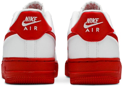 (JR) Nike Air Force 1 'Putih Sol Merah' CV7663-102 Details for (JR) Nike Air Force 1 'Putih Sol Merah' CV7663-102