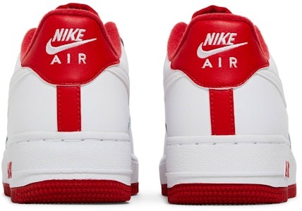 Nike Air Force 1 低筒 板鞋 童鞋 白紅 Details for Nike Air Force 1 低筒 板鞋 童鞋 白紅