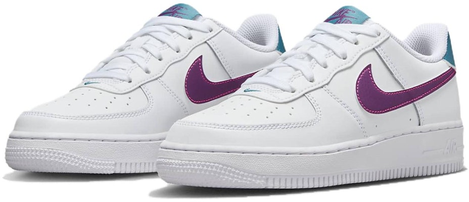 (Youth) Nike Air Force 1 'White Viotech' FV5948-108 Lookbook (Youth) Nike Air Force 1 'White Viotech' FV5948-108