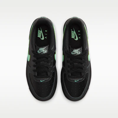 (Youth) Nike Air Force 1 Black/Anthracite/Arctic Green CT3839-018 Shop (Youth) Nike Air Force 1 Black/Anthracite/Arctic Green CT3839-018