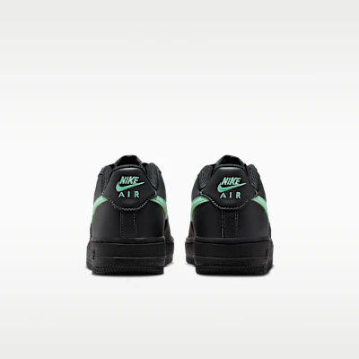 (Youth) Nike Air Force 1 Black/Anthracite/Arctic Green CT3839-018 Details for (Youth) Nike Air Force 1 Black/Anthracite/Arctic Green CT3839-018